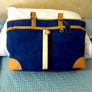 Large Coach tote bag